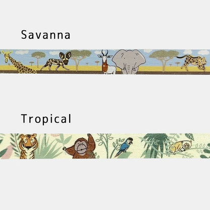 SEAL-DO PRINTING Endangered Species Masking Tape Display Set 2