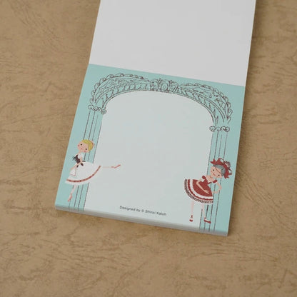 Kinose Printing Ballet Theater Coppélia Block Memo Pad