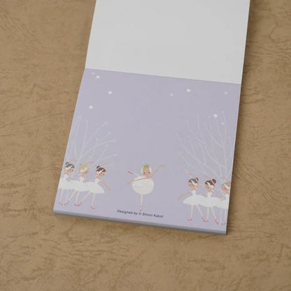 Kinose Printing Ballet Theater Swan Lake Block Memo Pad