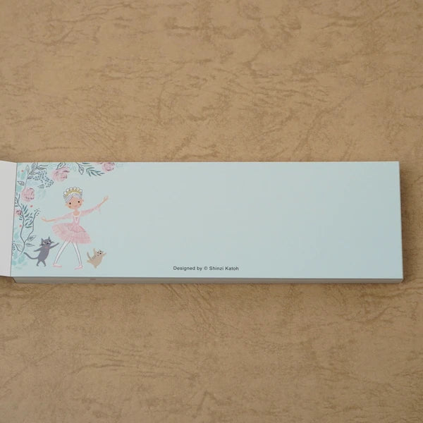 Kinose Printing Ballet Theater Sleeping Beauty Mini Letter Pad