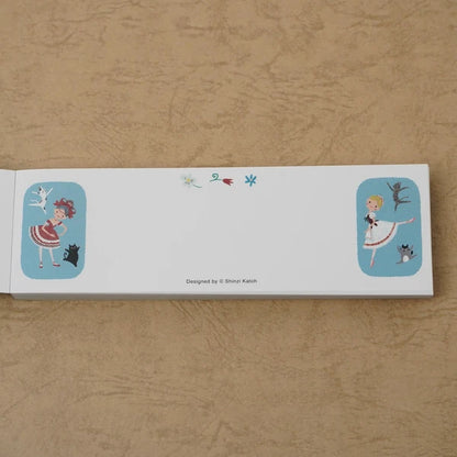 Kinose Printing Ballet Theater Coppélia Mini Letter Pad