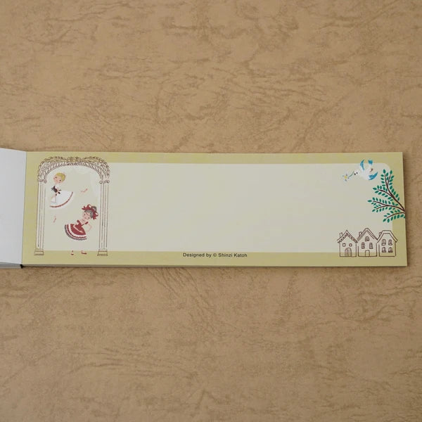 Kinose Printing Ballet Theater Coppélia Mini Letter Pad