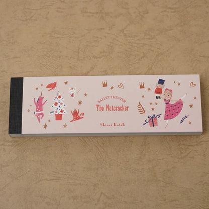 Kinose Printing Ballet Theater Nutcracker Mini Letter Pad