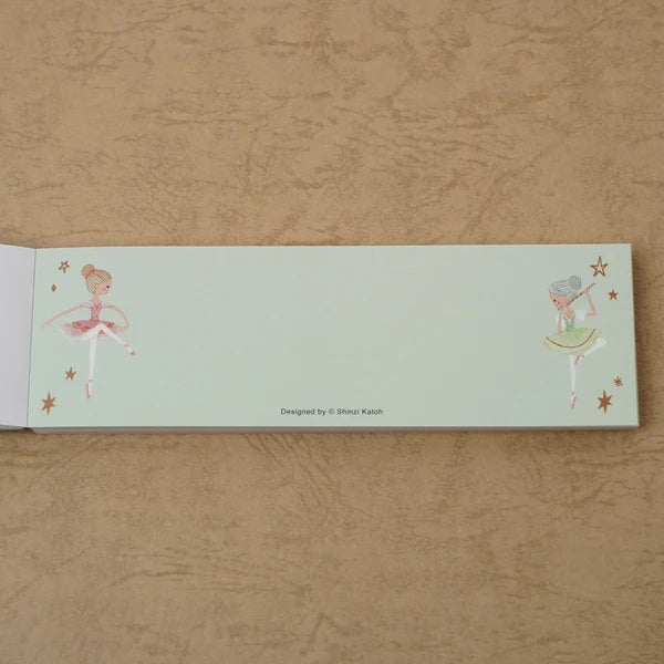 Kinose Printing Ballet Theater Nutcracker Mini Letter Pad