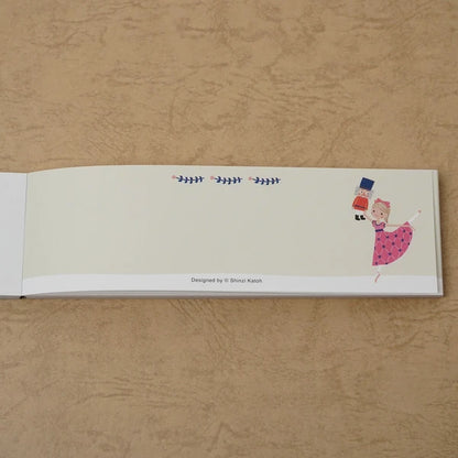 Kinose Printing Ballet Theater Nutcracker Mini Letter Pad