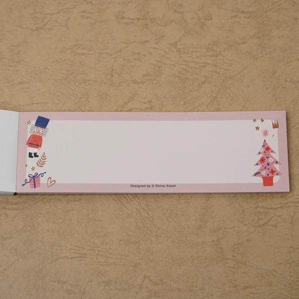 Kinose Printing Ballet Theater Nutcracker Mini Letter Pad