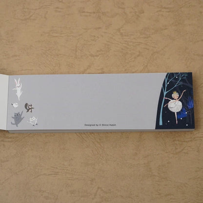 Kinose Printing Ballet Theater Swan Lake Mini Letter Pad