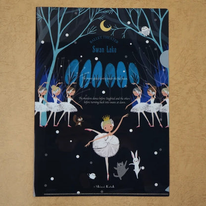 Kinose Printing Ballet Theater Swan Lake A4 Clear File