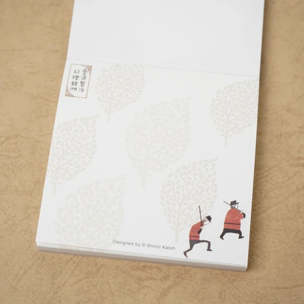 Kinose Printing Miyazawa Kenji The Restaurant of Many Orders Block Memo Pad
