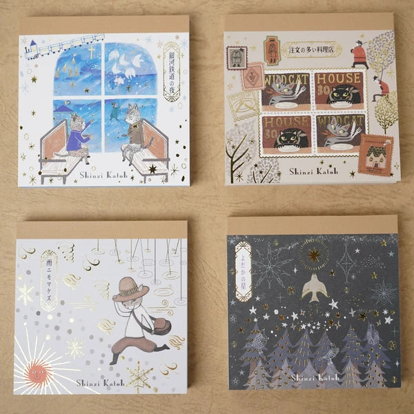 Kinose Printing Miyazawa Kenji BM-01029 Block Memo Pad