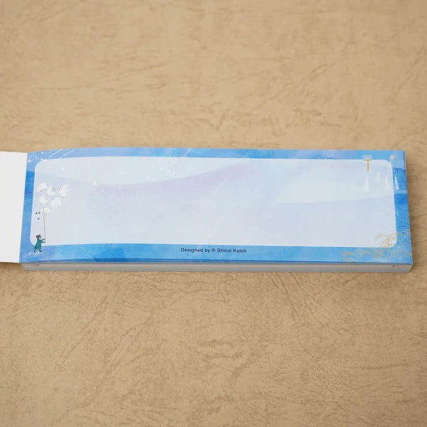 Kinose Printing Miyazawa Kenji Night on the Galactic Railroad II Mini Letter Pad