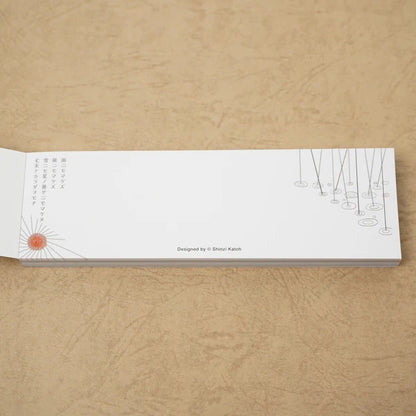 Kinose Printing Miyazawa Kenji Ame ni mo Makezu II Mini Letter Pad