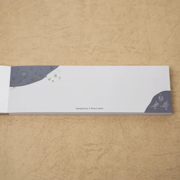 Kinose Printing Miyazawa Kenji The Nighthawk Star II Mini Letter Pad