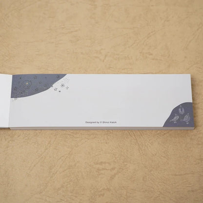 Kinose Printing Miyazawa Kenji The Nighthawk Star II Mini Letter Pad