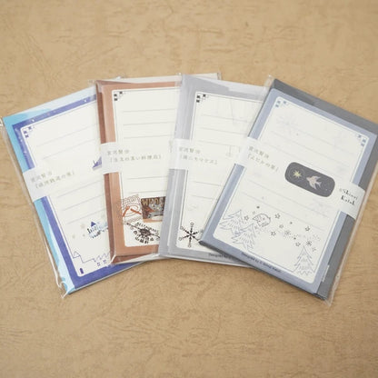 Kinose Printing Miyazawa Kenji Night on the Galactic Railroad II Mini Letter Set