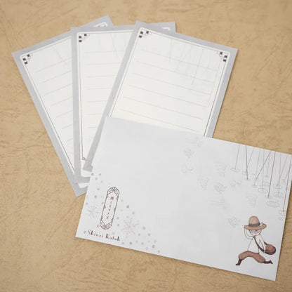 Kinose Printing Miyazawa Kenji ML-01007 Mini Letter Set