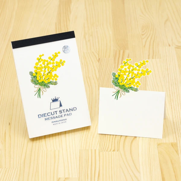 MARUMO PRINTING Die-Cut Stand Message Pad - Mimosa - Wholesale Pack