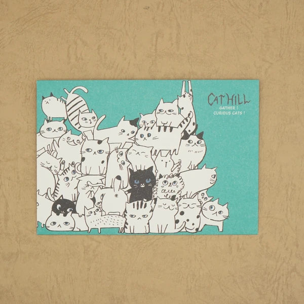 Kinose Printing Cat Hill LS-01061 Letter Set