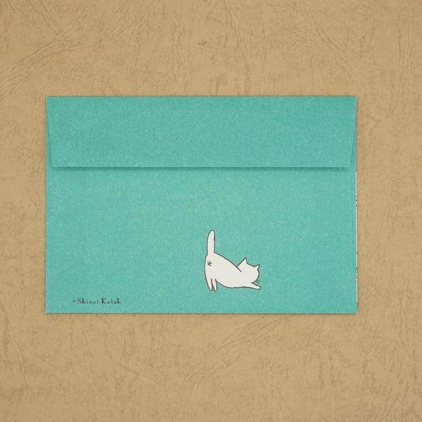 Kinose Printing Cat Hill LS-01061 Letter Set