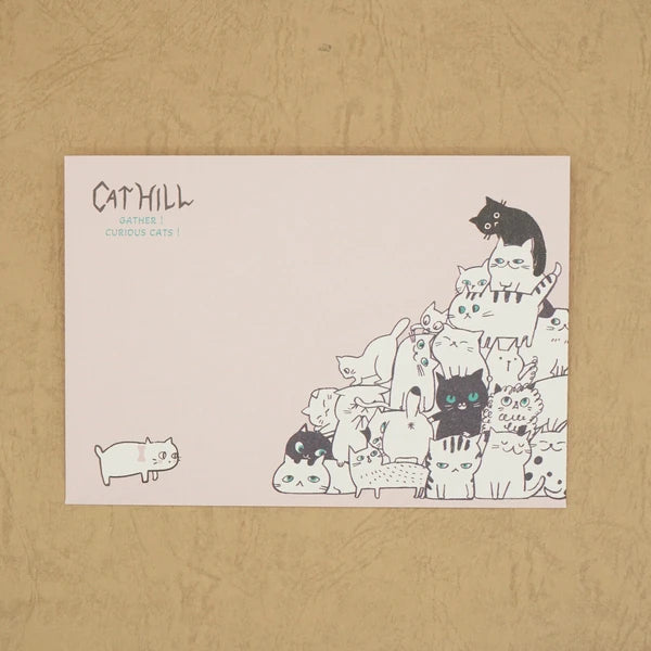 Kinose Printing Cat Hill LS-01062 Letter Set