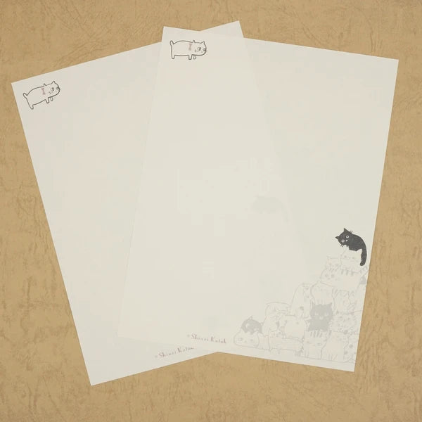 Kinose Printing Cat Hill LS-01062 Letter Set