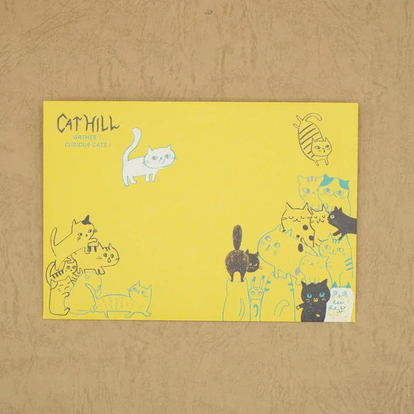 Kinose Printing Cat Hill Yellow Letter Set