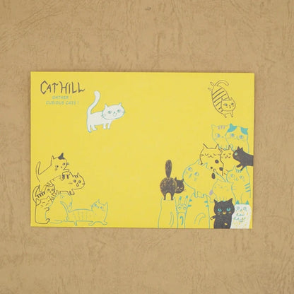 Kinose Printing Cat Hill Yellow Letter Set