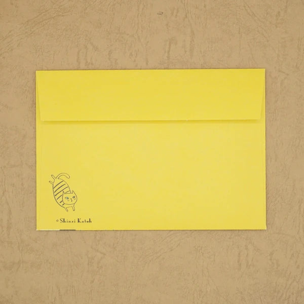 Kinose Printing Cat Hill Yellow Letter Set