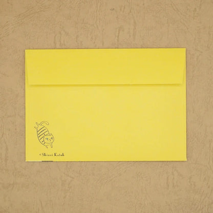 Kinose Printing Cat Hill Yellow Letter Set