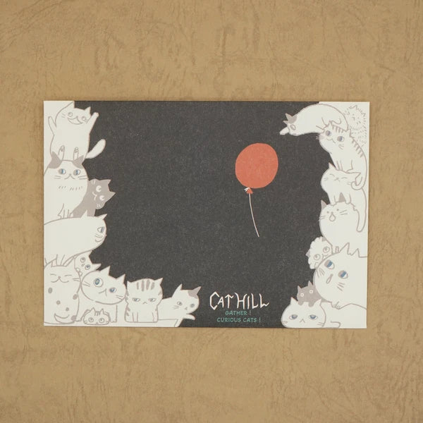 Kinose Printing Cat Hill Black Letter Set