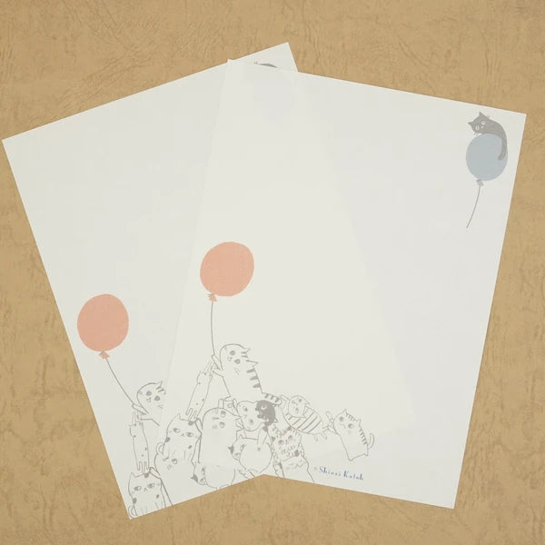 Kinose Printing Cat Hill Black Letter Set
