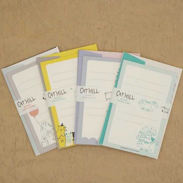 Kinose Printing Cat Hill ML-01011 Mini Letter Set