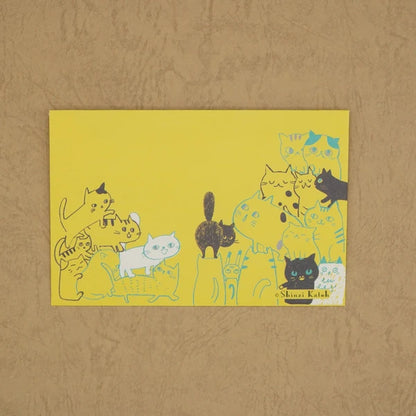 Kinose Printing Cat Hill ML-01011 Mini Letter Set