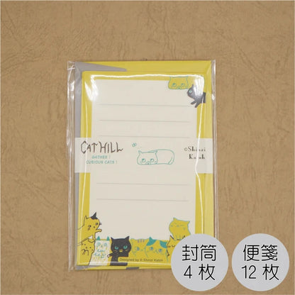 Kinose Printing Cat Hill ML-01011 Mini Letter Set