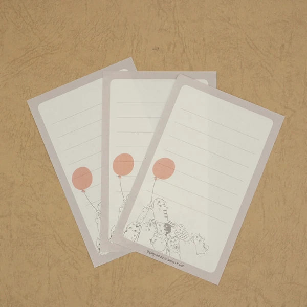 Kinose Printing Cat Hill ML-01012 Mini Letter Set