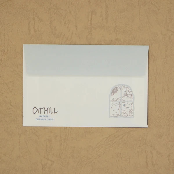 Kinose Printing Cat Hill ML-01012 Mini Letter Set