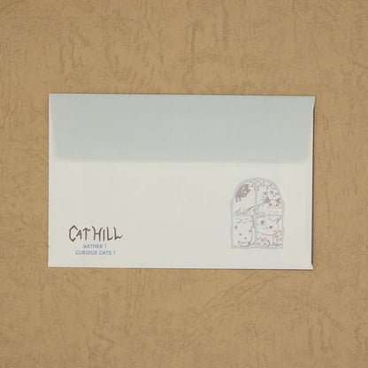 Kinose Printing Cat Hill ML-01012 Mini Letter Set