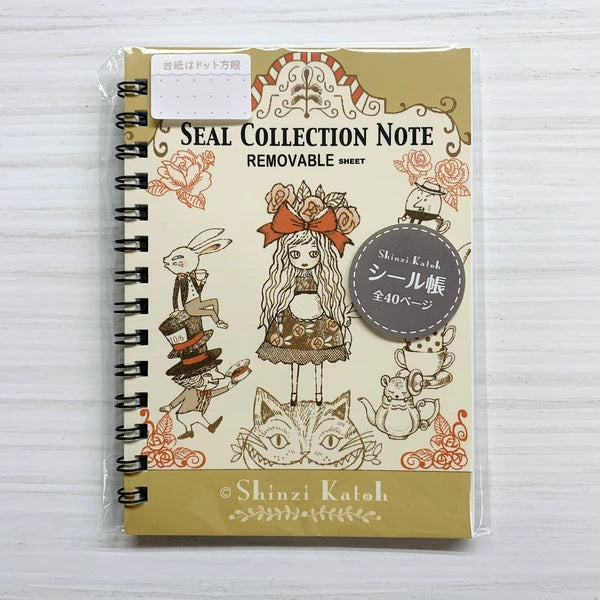 SEAL-DO PRINTING Shinzi Katoh A6 Sticker Book - Alice - Additional product image