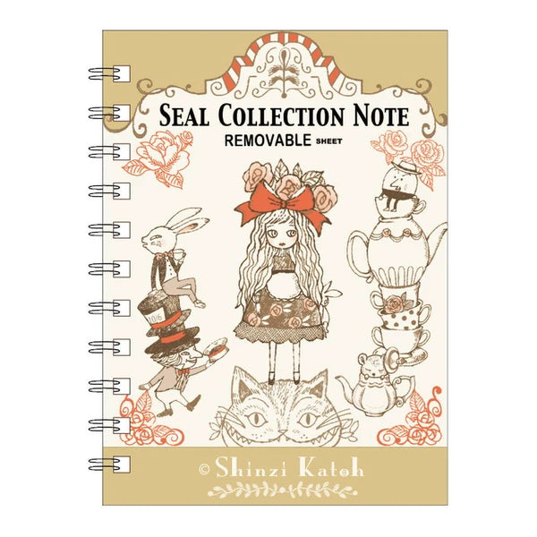 SEAL-DO PRINTING Shinzi Katoh A6 Sticker Book - Alice - Additional product image