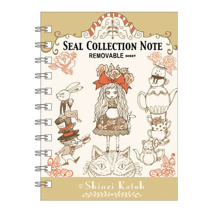 SEAL-DO PRINTING Shinzi Katoh A6 Sticker Book - Alice - Additional product image
