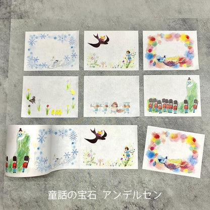SEAL-DO PRINTING Shinzi Katoh Roll Sticky Notes - Fairy Tale Jewels Andersen