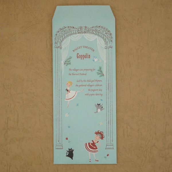 Kinose Printing Ballet Theater Coppélia Money Envelope