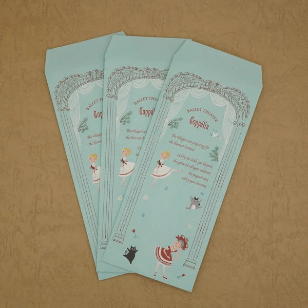Kinose Printing Ballet Theater Coppélia Money Envelope