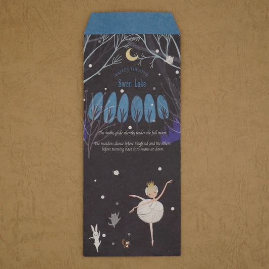 Kinose Printing Ballet Theater Swan Lake Money Envelope