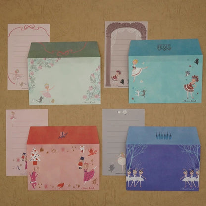 Kinose Printing Ballet Theater Coppélia Mini Letter Set