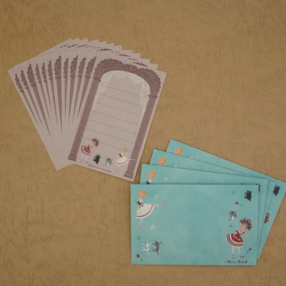 Kinose Printing Ballet Theater Coppélia Mini Letter Set