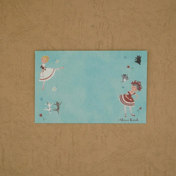 Kinose Printing Ballet Theater Coppélia Mini Letter Set