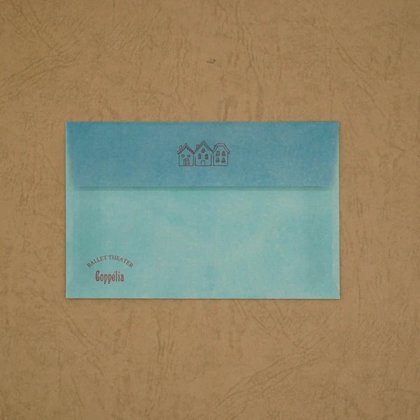 Kinose Printing Ballet Theater Coppélia Mini Letter Set