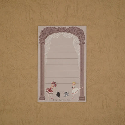 Kinose Printing Ballet Theater Coppélia Mini Letter Set