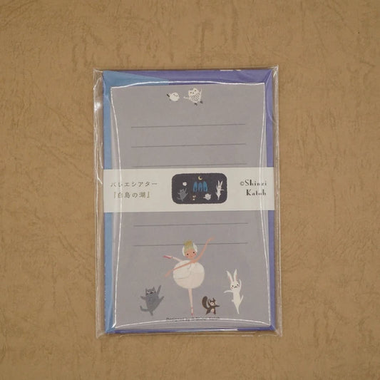 Kinose Printing Ballet Theater Swan Lake Mini Letter Set